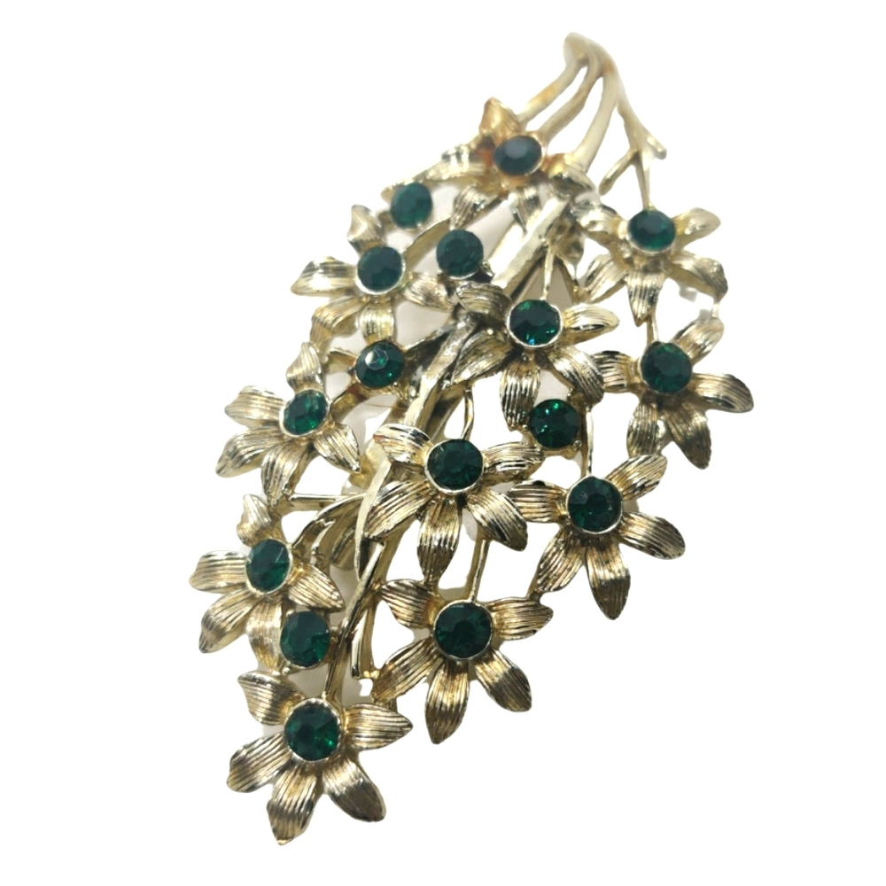 Vintage Flower Bouquet brooch